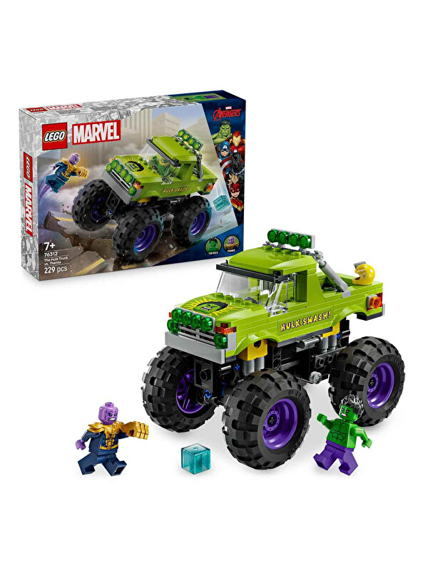 Lego Marvel Hulk Kamyonu Thanos a Karşı 76312