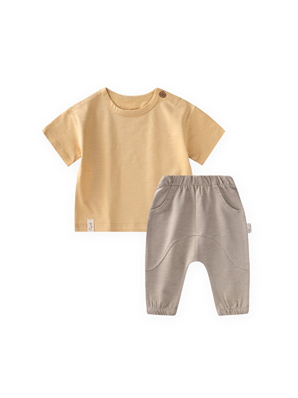 CİGİT T-Shirt Takım 0-3 Yaş Sundres