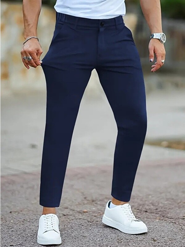 Jane's Erkek Cepli Slimfit Atlas Pantolon