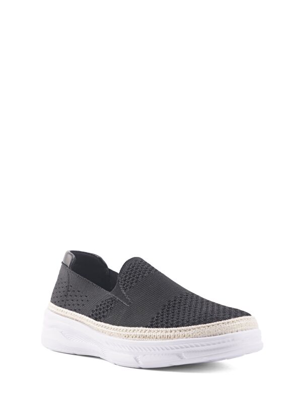 166052.Z4FX Siyah Kadın Comfort Ayakkabı - Görsel 3