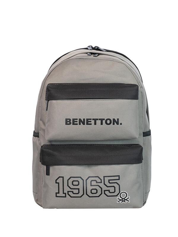 United Colors Of Benetton 1965 Çift Ön Cepli Erkek Çocuk Sırt Çantası