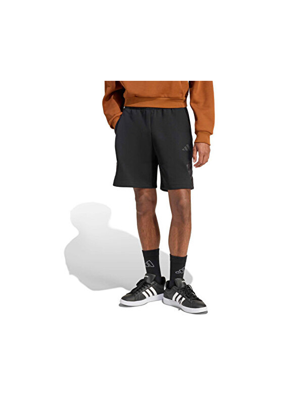 Adidas M Fi W 3S Short Erkek Günlük Şort JZ9280 Siyah
