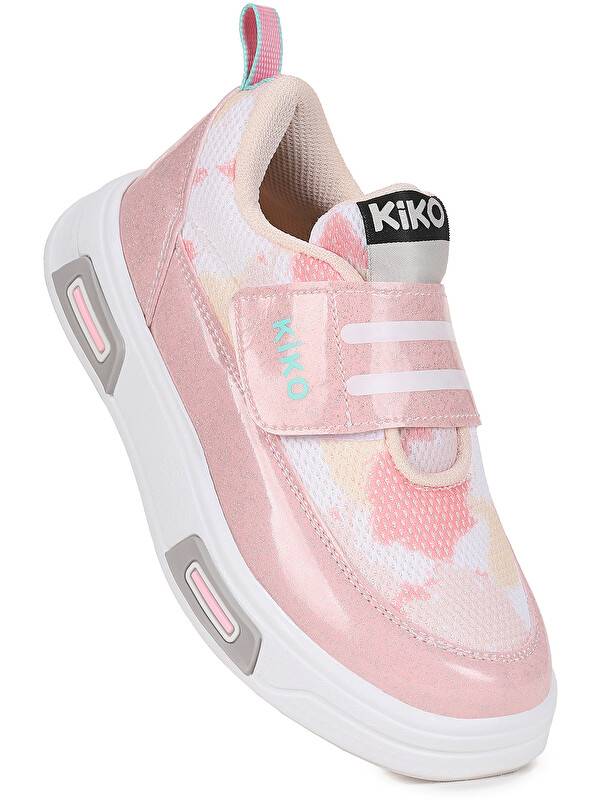 Kiko Kids Strap Simli Cırtlı Günlük Kız Çocuk Spor Ayakkabı