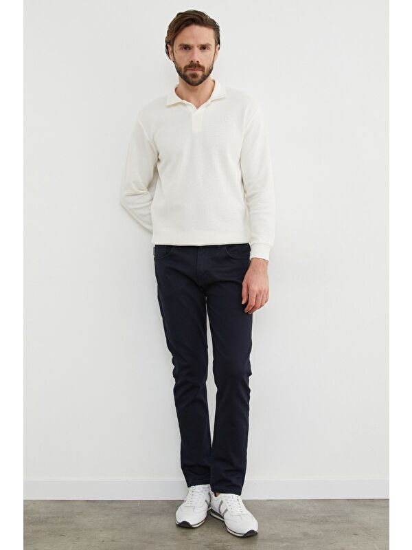 Fullamoda Fermuarlı Slim Fit Jean