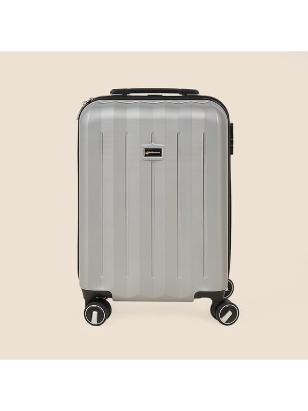 Hoffmanns Good Line Kabin Boy ABS Valiz - Gümüş - 57x37x23 cm
