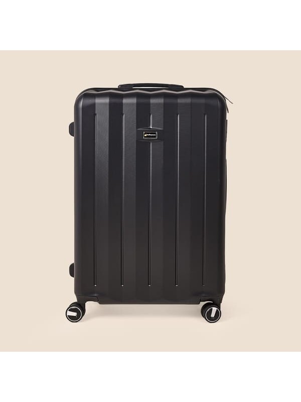 Hoffmanns Good Line Büyük Boy ABS Valiz - Siyah - 76x52x30 cm