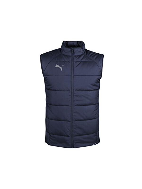 Puma Teamliga Vest Jacket Erkek Günlük Yelek 65796806 Lacivert