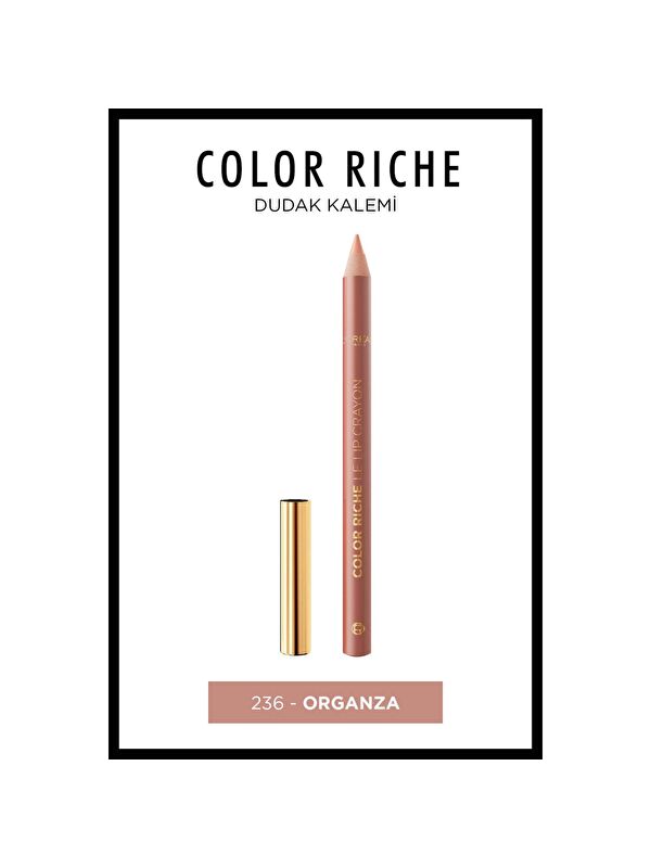 L'Oreal Paris L'Oréal Paris Color Riche Dudak Kalemi - 236 Organza