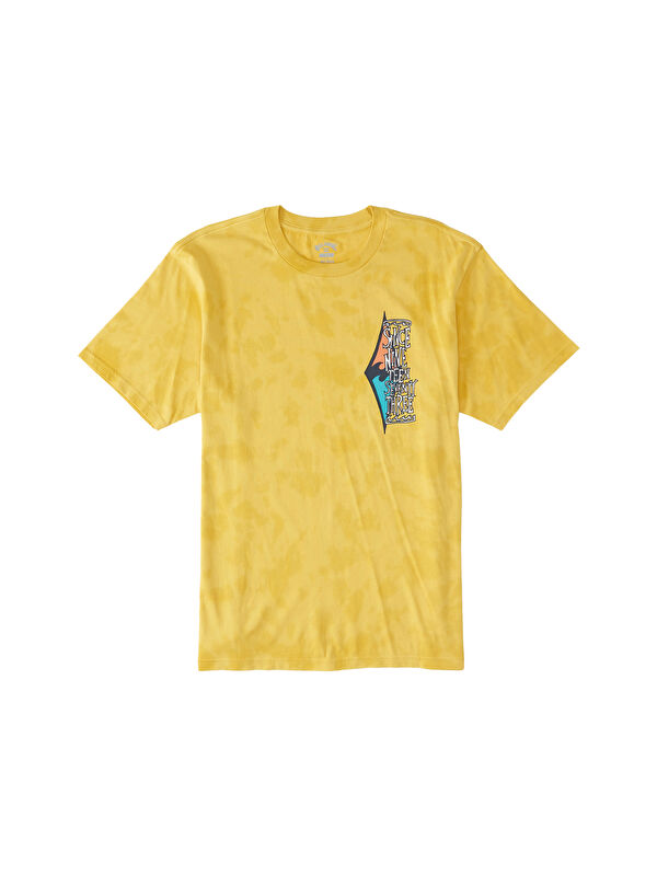 Billabong L.o.t.r. Ss Td Erkek Sarı Tişört
