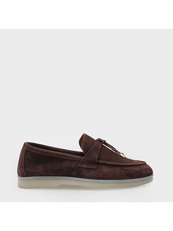 Capone Outfitters Vikki Hakiki Deri Kadın Loafer