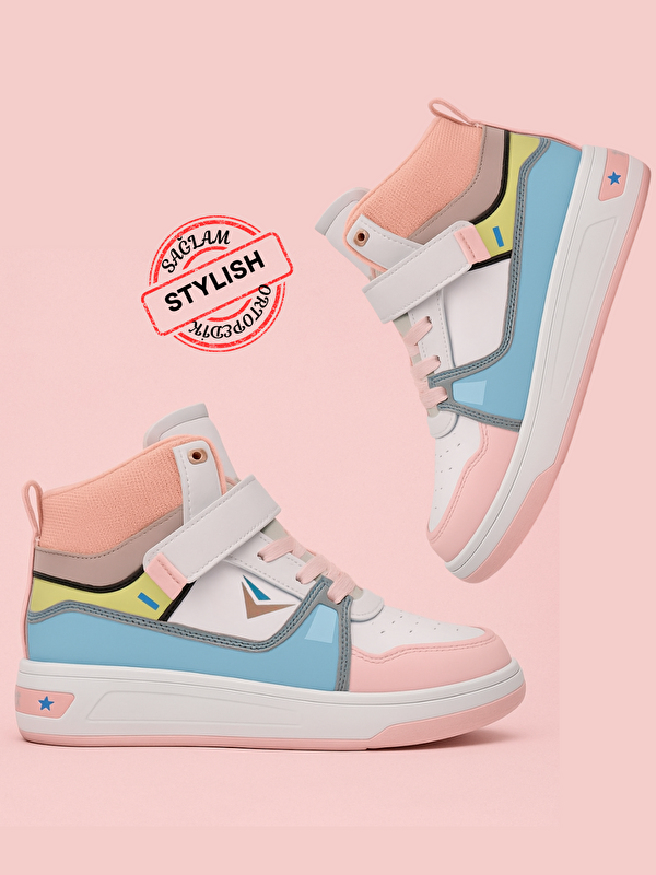 Casabony Multicolor Kız Çocuk Sneaker Spor Ayakkabı