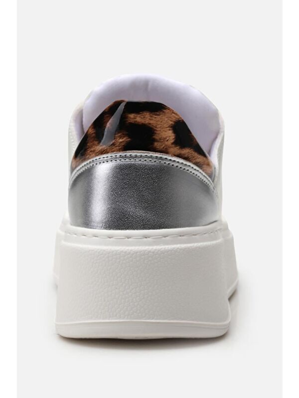 Beyaz Kadın Günlük Ayakkabı - Görsel 6