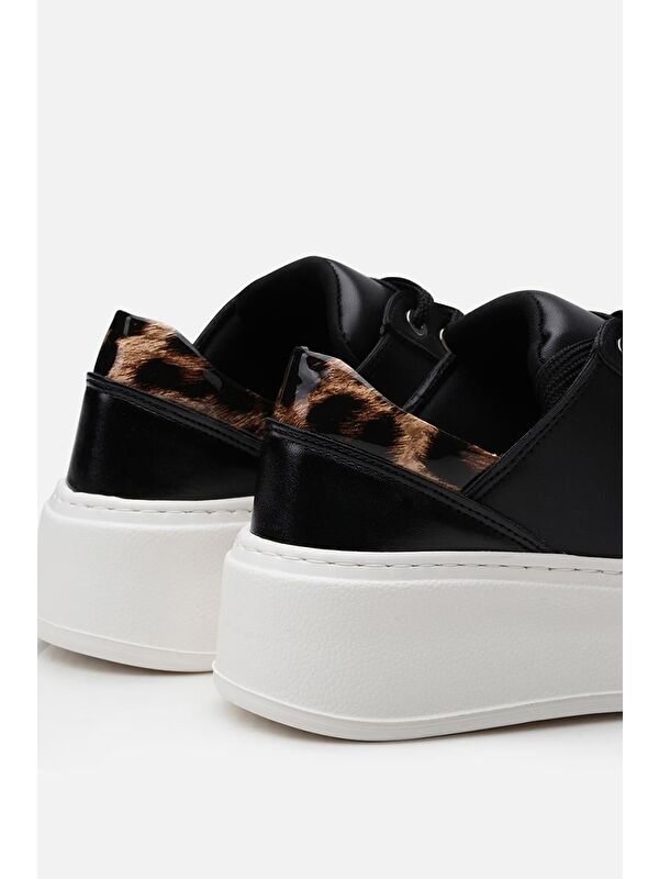 Siyah Kadın Günlük Ayakkabı - Görsel 5