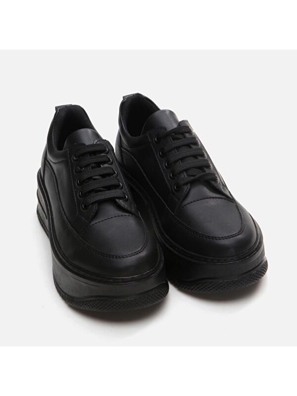 Siyah Kadın Spor Ayakkabı - Görsel 3