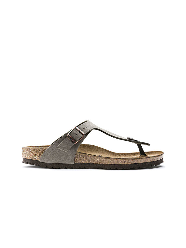 Birkenstock Kadın Terlik 043391 BIRKENSTOCK NOS GIZEH BF / STONE