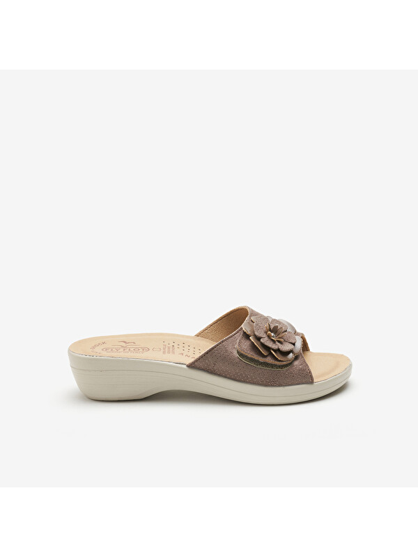 Fly Flot Kadın Terlik T5 K40 GE Cloth Slipper CLOTH Taupe (Rovere)