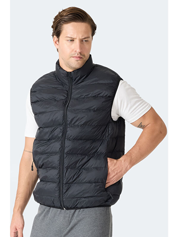 SLAZENGER BARROS Erkek Siyah Yelek