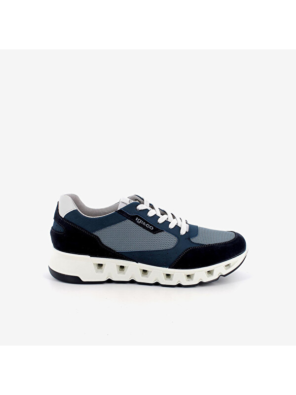 IGI&Co Erkek Sneaker 1133100 UKL 11331 FUSSB.VITELLO Blu