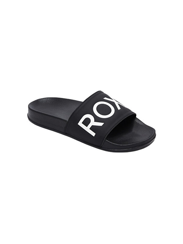 Roxy Slippy II Kadın Baskılı Siyah Terlik