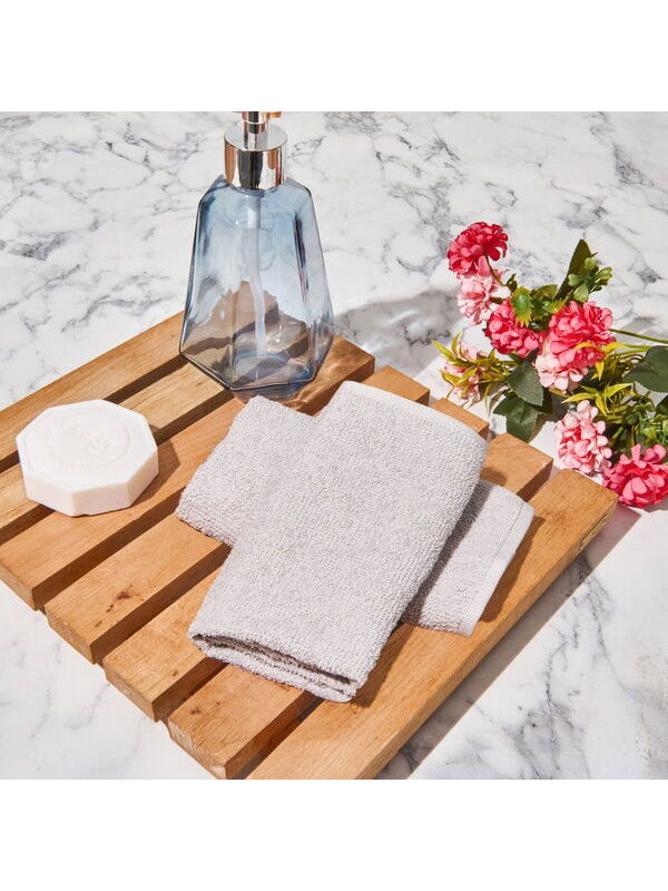 Evidea Soft 2'li Havlu Set - Gri