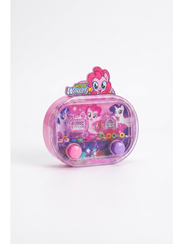 Oglo Işıklı Su Oyunu My Little Pony Suda Halka Geçirme Nostaljik El Atarisi Pilsiz Su ile Çalışan 3+ Yaş
