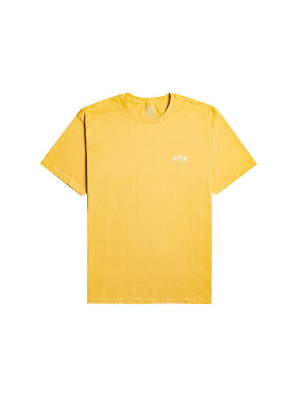 Billabong Arch Crew Ss Erkek Sarı Tişört