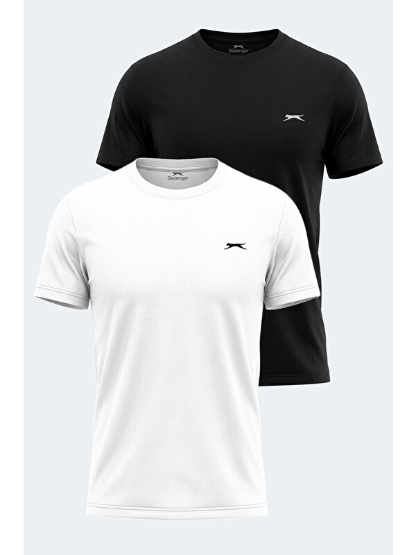 SLAZENGER OMAR KTN 2 Lİ SET Erkek Tişört