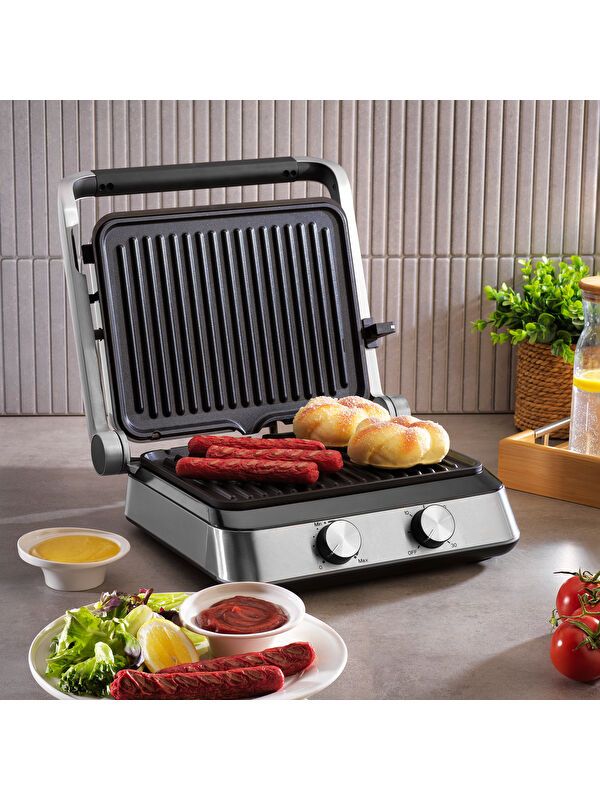 SCHAFER Profi Toast Tost ve Izgara Makinesi