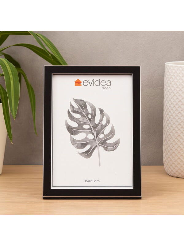 Evidea Deco Arno Çerçeve - Siyah - 15x21 cm