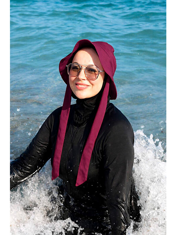 Remsa Mayo Bağlamalı Bucket Şapka RŞBUC-01 Bordo