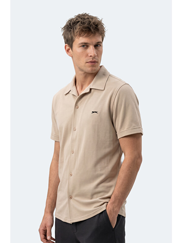 SLAZENGER KATELIN Erkek Bej Gömlek