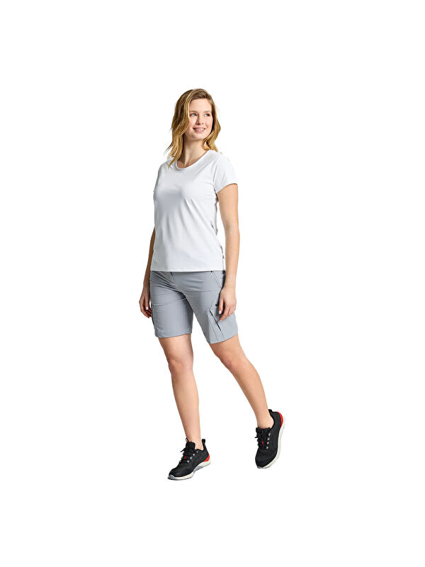 Slam Ws Tech Cargo Short Kadın Gri Şort