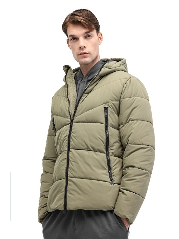 Kinetix ML BLOCK COAT 5PR Haki Erkek  Şişme Mont-18547