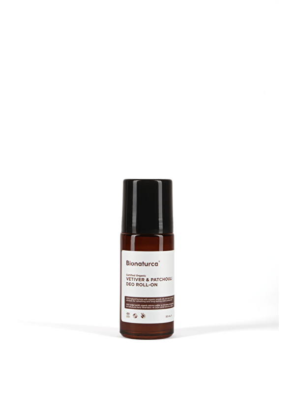 Bionaturca Organik Sertifikalı Vetiver & Paçuli Deo Roll-On 50 ml-Bionaturca