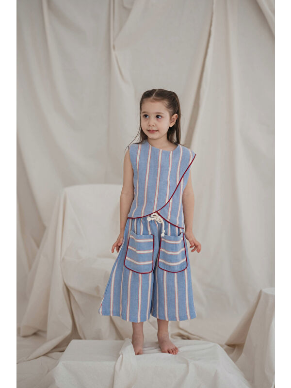 Oh La La Koala For Little Ones Sunny Check Serisi Bermuda Takım