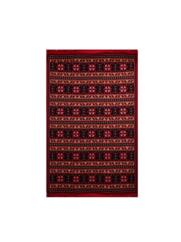 Bigghome Kilim, Makinede Yıkanabilir, Etnik Desenli, 80*150 cm, SA25BA