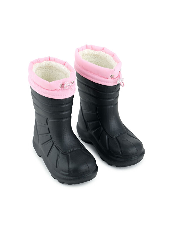 Kız Çocuk Kışlık Eva Boğazdan Lastikli Sessiz Taban Kar Bot Çizme - Görsel 4