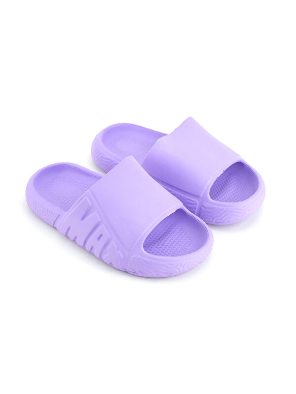 Yazlık Kız Çocuk Eva Islak Zemine Uygun Ev Bahçe Banyo Havuz Terlik - Görsel 4