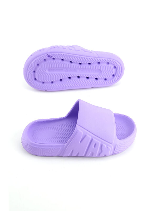 Yazlık Kız Çocuk Eva Islak Zemine Uygun Ev Bahçe Banyo Havuz Terlik - Görsel 6