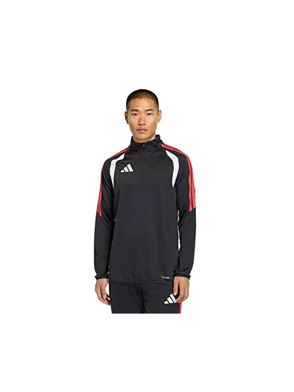 Adidas Tiro26L Tr Top Erkek Futbol Antrenman Uzun Kollu Tişört JY9697 Siyah