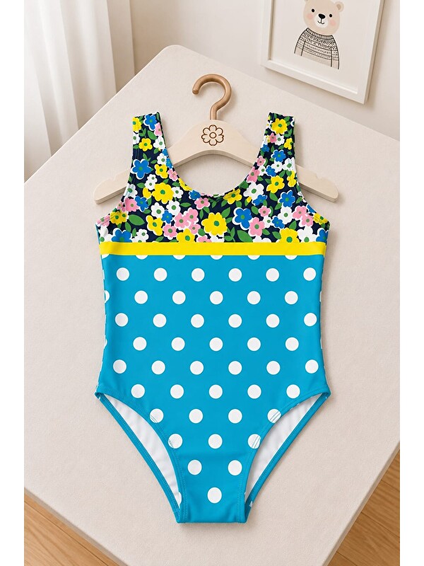My Kids Wear Kız Çocuk Tatil Yıldızı Mayo 12810