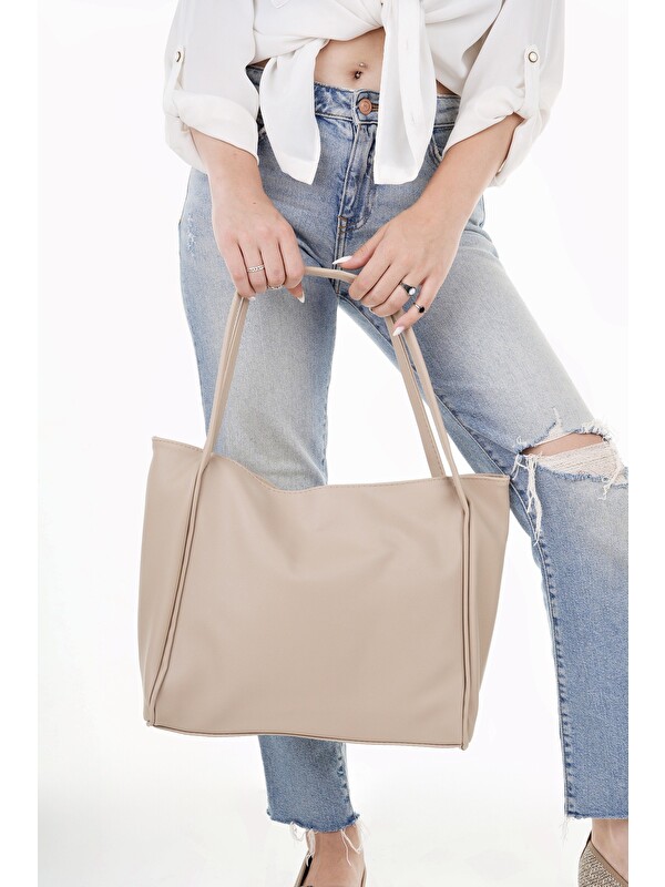 Muggo LEA Kadın Shopper El ve Omuz Çantası