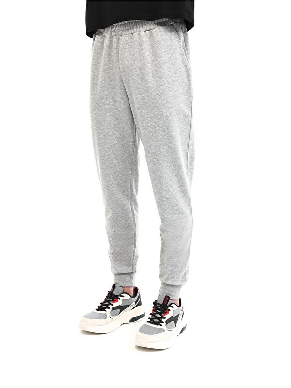 Kinetix MB JG 22SN226 5PR GRI MELANJ Erkek Jogger Eşofman Altı