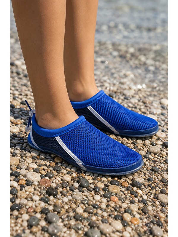 MODAFRATO BEACH-70 Unisex Aqua Deniz Ayakkabısı Suya Dayanıklı Kaydırmaz Taban Sörf Havuz Plaj Ayakkabısı