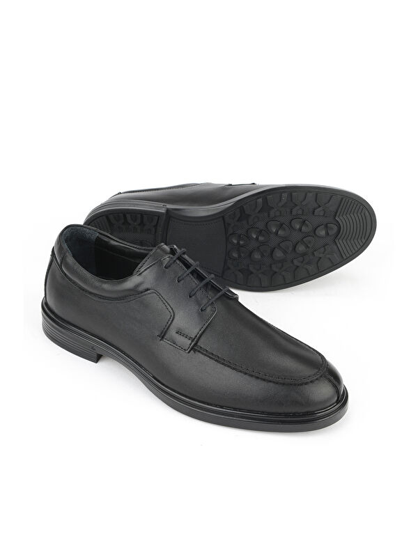 Erkek Hakiki Deri Ayakkabı 1531007Z9253 Siyah - Görsel 5