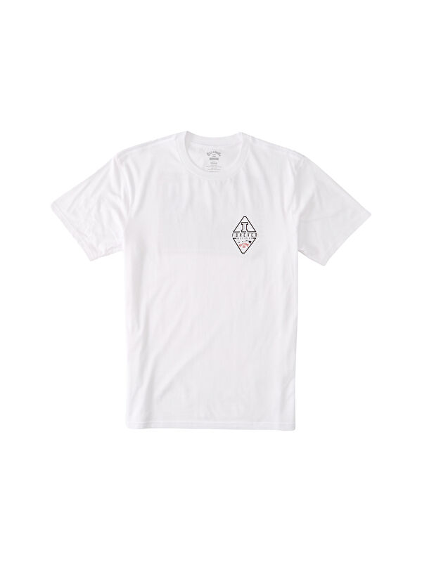 Billabong Aiconic Ss Erkek Beyaz Tişört