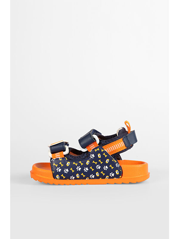 İnkago Hafif Erkek Okul Öncesi Lacivert Sandalet - Görsel 5