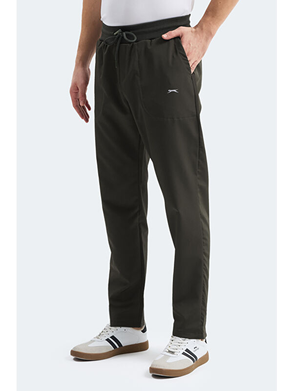 SLAZENGER MANUS Erkek Cepli Haki Eşofman Altı