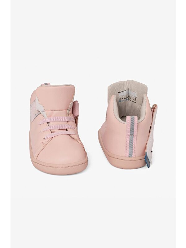 Smart Walker High Top Pembe Işık Barefoot Çocuk Bot - Görsel 10