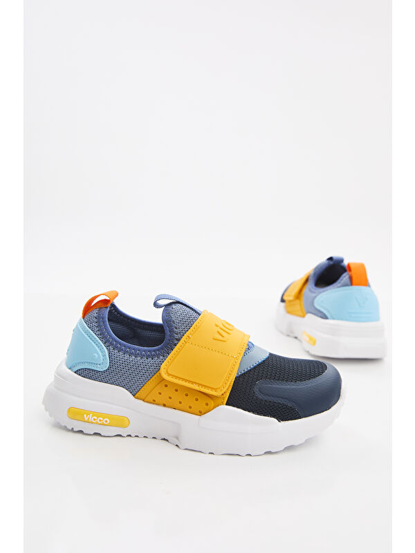 Crazy Basic Erkek Çocuk Lacivert Spor Ayakkabı - Görsel 3